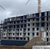 Ход строительства дома 1 в ЖК Статный -