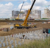 Ход строительства дома 1 в ЖК Сюжеты -