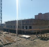 Ход строительства дома 5 в ЖК Крылья -