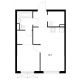 1 комнатная квартира 38,3 м² в ЖК Савин парк, дом корпус 10 - планировка