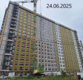 Ход строительства дома 4, 1 этап в ЖК Бульвар Оптимистов -