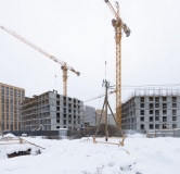 Ход строительства дома 1 в ЖК Солнечный (Эталон) -